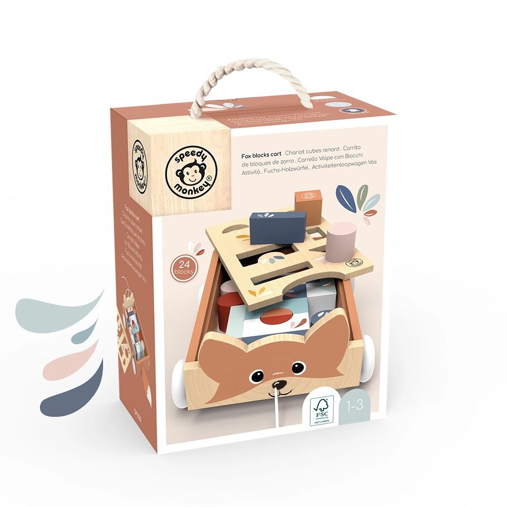 Speedy Monkey Block Cart