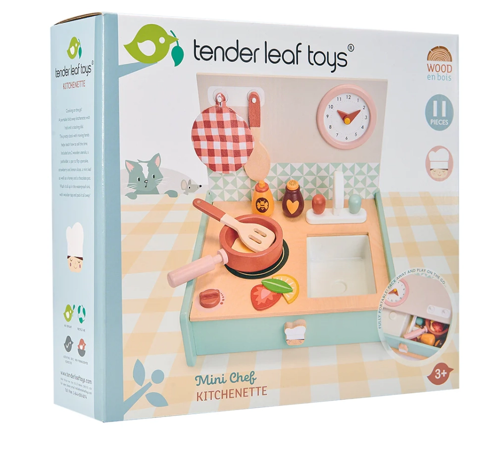 Tender Leaf Toys Portable Kitchenette 7
