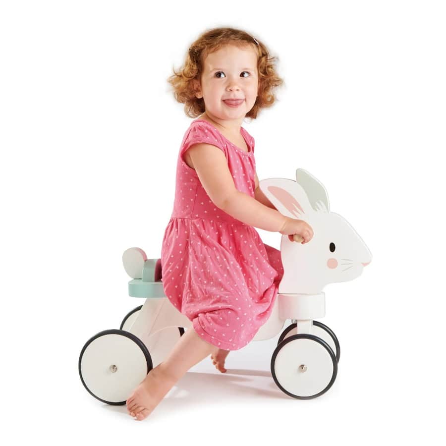 Tender Leaf Toys Running Rabbit Ride-On - Image 2