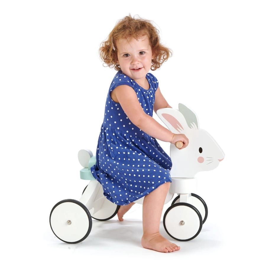 Tender Leaf Toys Running Rabbit Ride-On - Image 4
