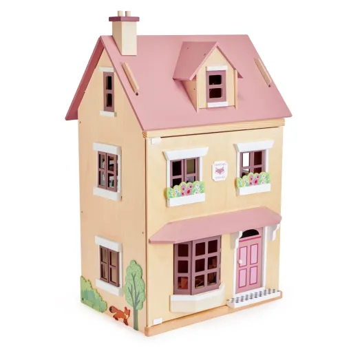 The Tender Leaf Toys Foxtail Villa Dolls House is a wonderful town style dollhouse, full of stylish furniture and stories waiting to be told.