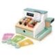 Tenderleaf Toys General Stores Till, is a  colourful wooden till with scanner, that will help your little one ring up all their groceries.
