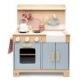 Tenderleaf Toys Home Kitchen with its gender-neutral and super cool styling will help your little chef cook up a storm, comes complete with 3 cooking utensils and a hob, so you won't fall short of dinner ideas.
