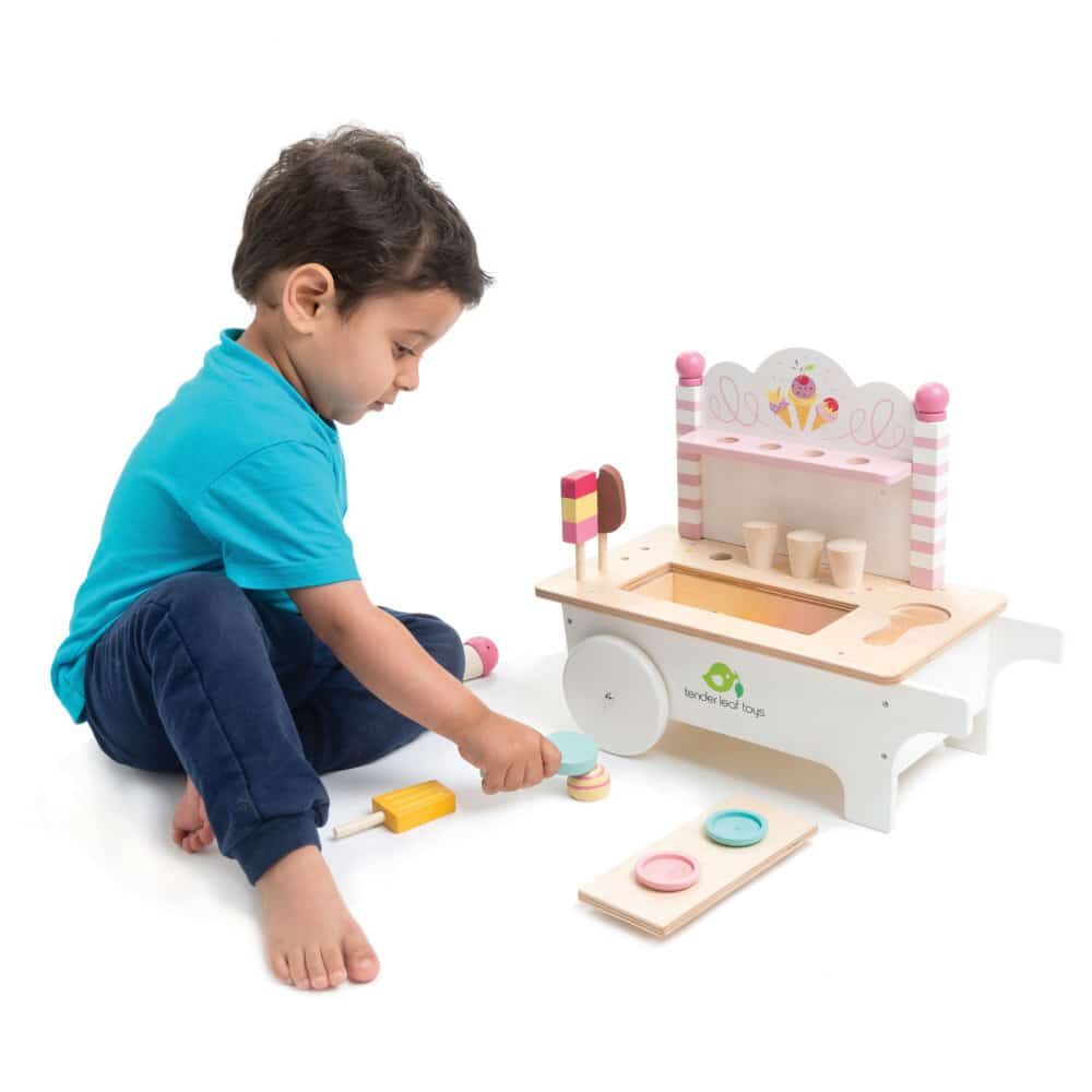 Tenderleaf Toys Ice Cream Cart - Image 3