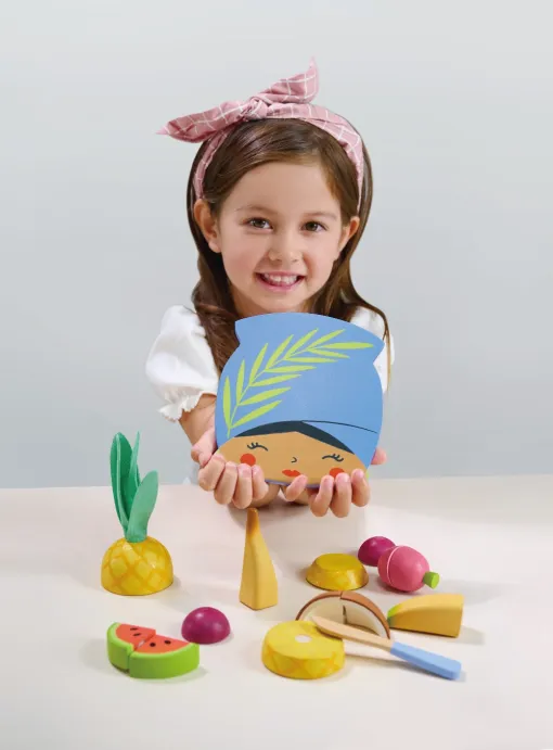 Tenderleaf Toys Tropical Fruit Chopping Board 3