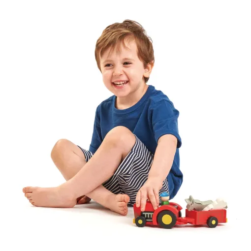 Tenderleaf Toys Tractor and Trailer - Image 2