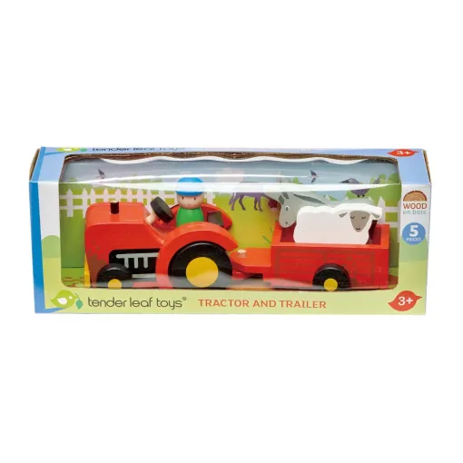 Tenderleaf Toys Tractor and Trailer - Image 4
