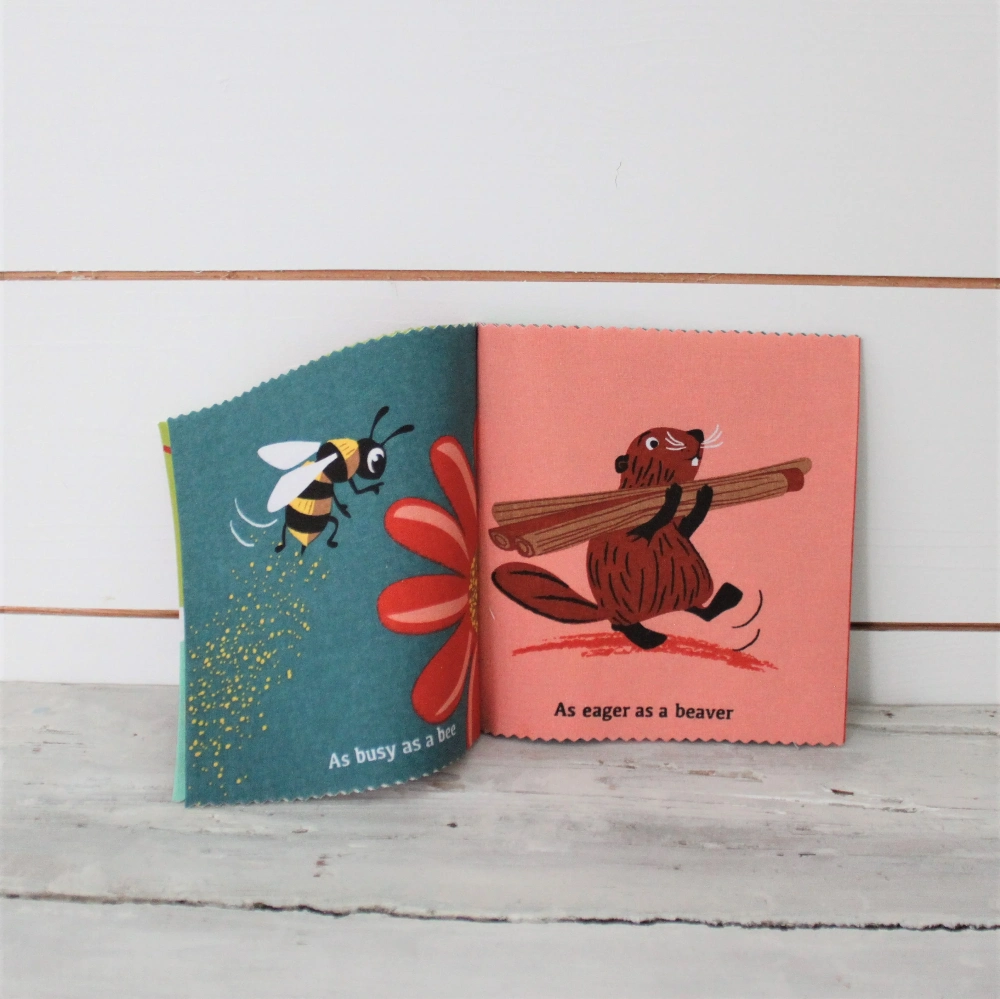 Threadbear As Brave as a Bear Rag Book - Image 2