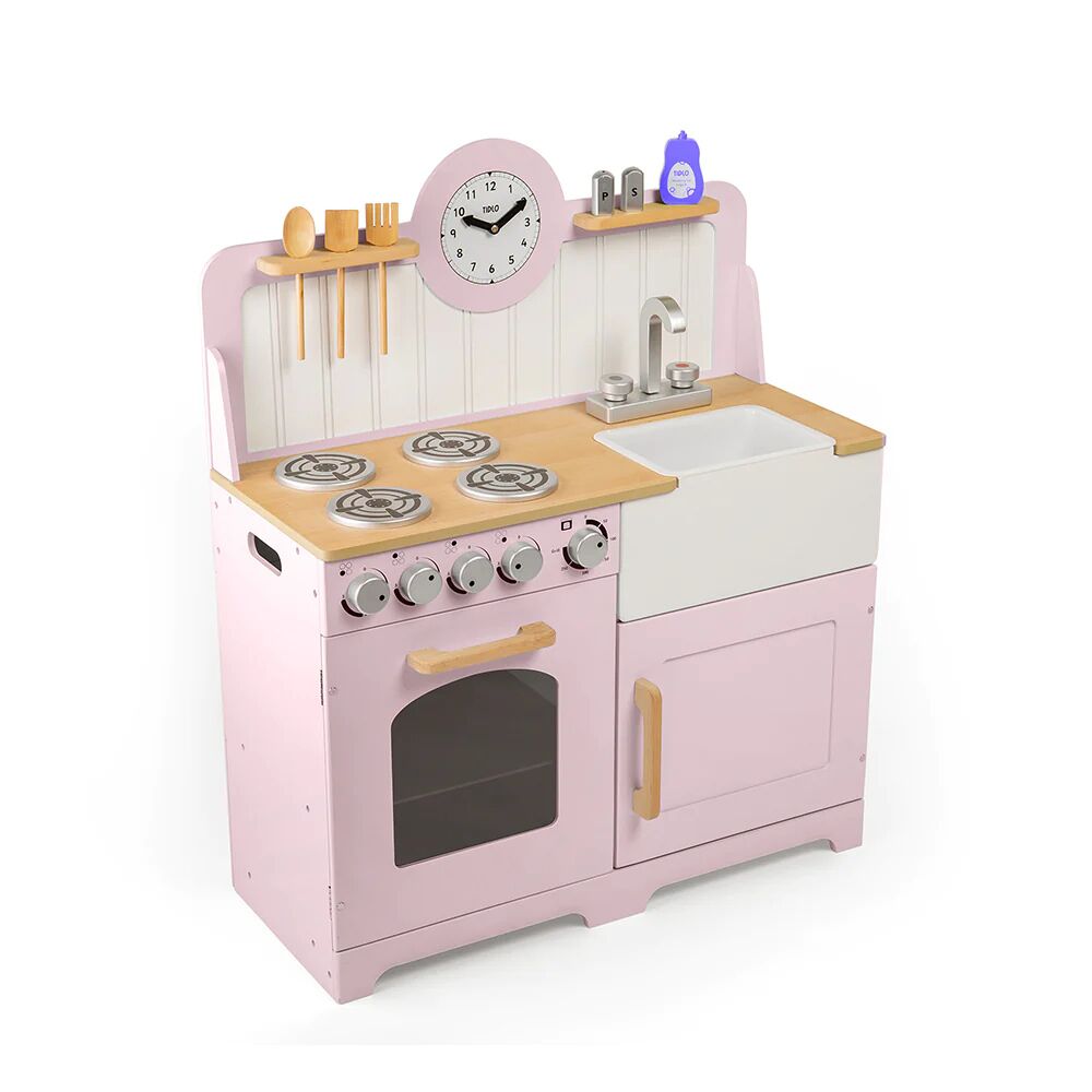 Tidlo Country Play Kitchen Pink - Image 11