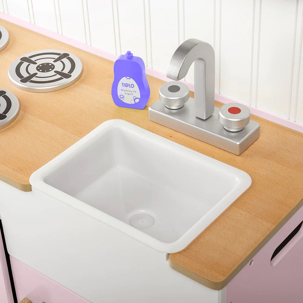 Tidlo Country Play Kitchen Pink - Image 6