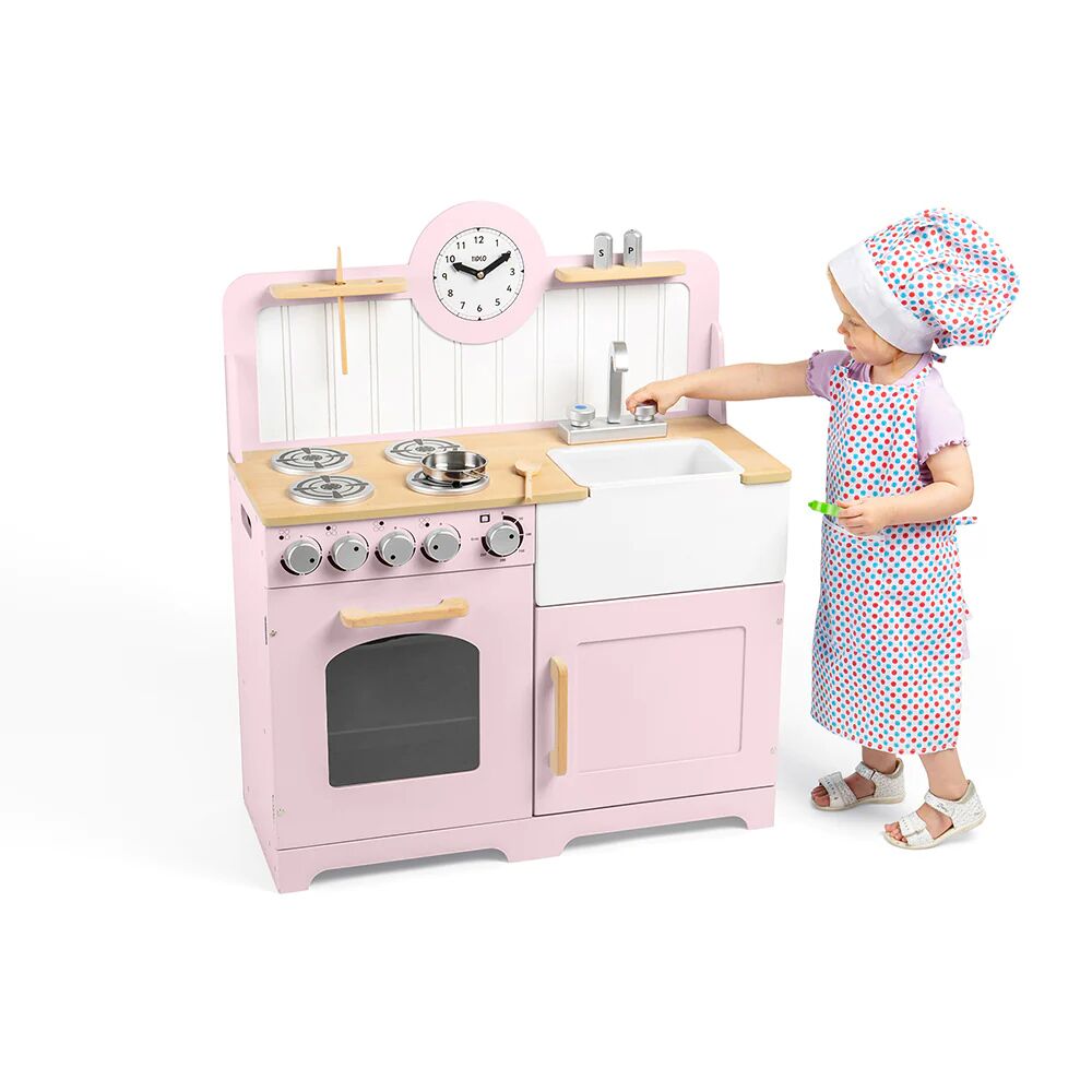 Tidlo Country Play Kitchen Pink - Image 2