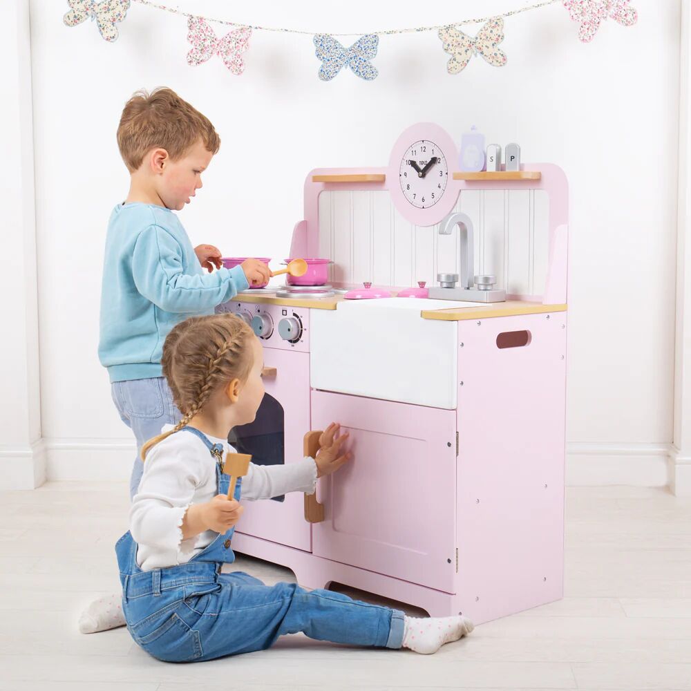 Tidlo Country Play Kitchen Pink - Image 3
