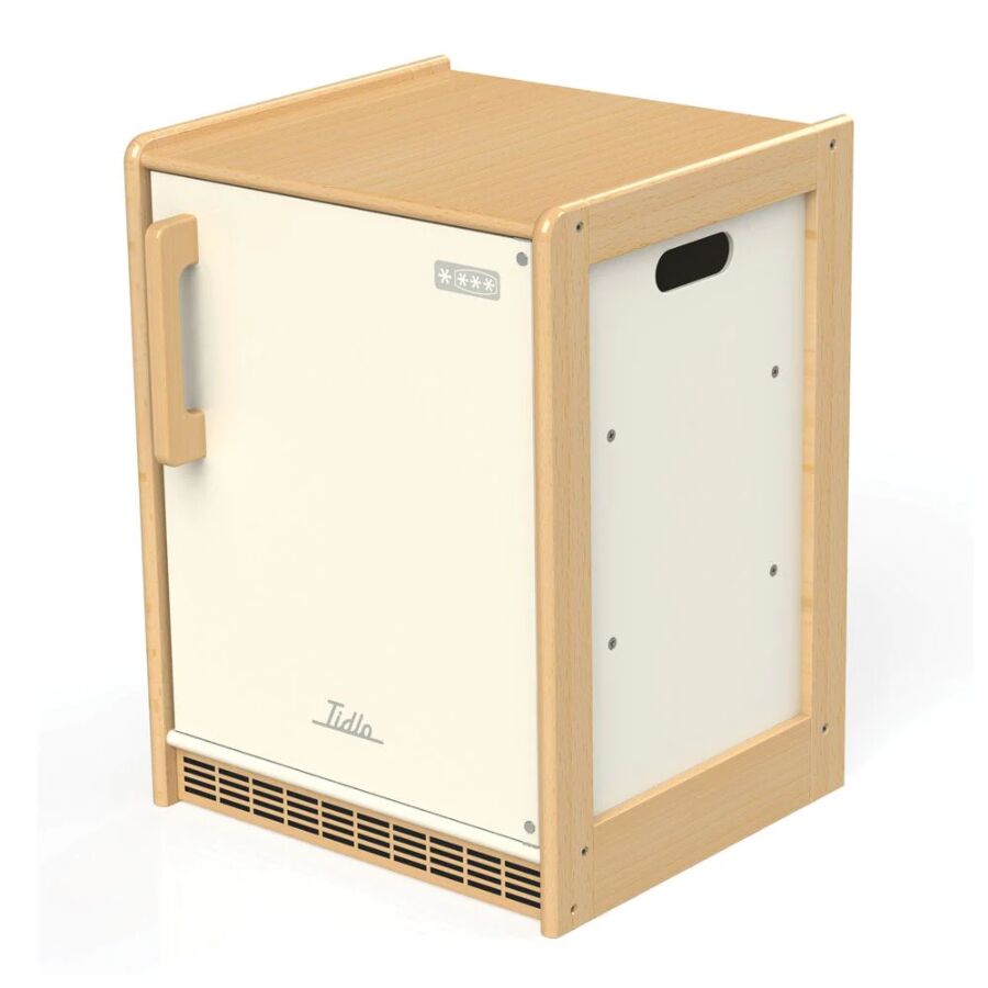Tidlo Fridge Unit is a country style kitchen unit with vent detailing, internal storage shelves and easy open door - functionality, durability and beauty.