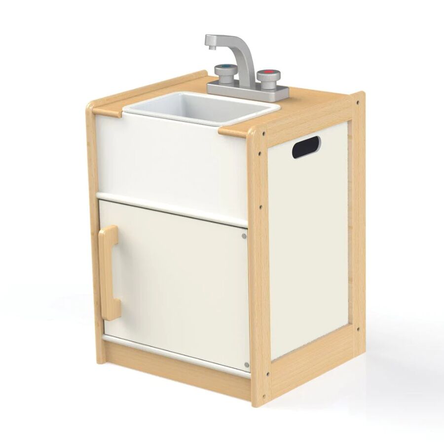 This country style Sink Unit from Tidlo with its Belfast Style Sink with Tap and removable plastic tub is a perfect combination of functionality, durability and beauty