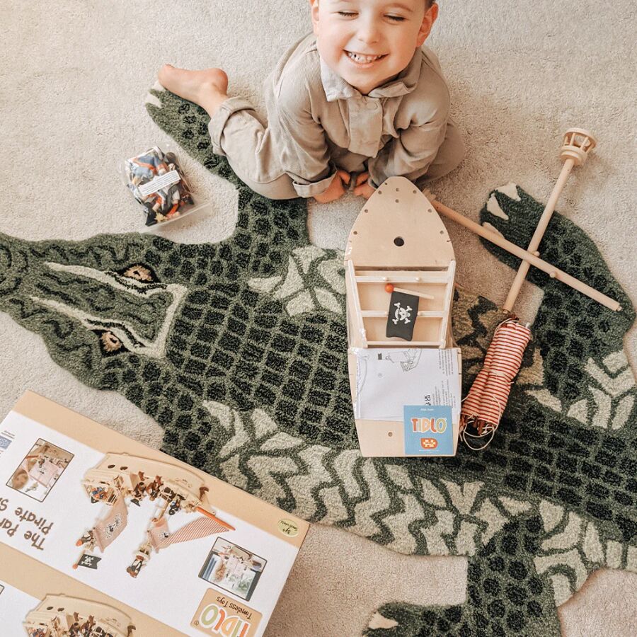 Tidlo Toys Paragon Pirate Ship - Image 3
