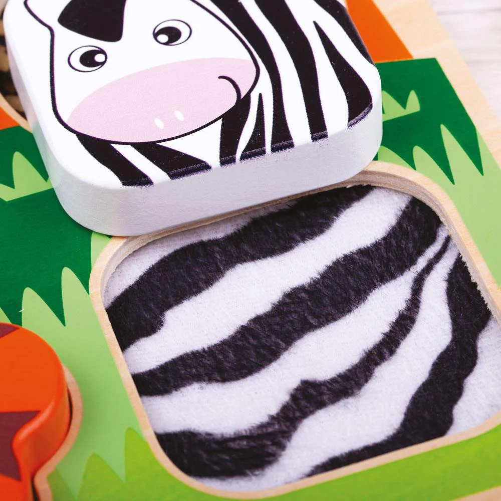 Tidlo Touch And Feel Safari Puzzle - Image 4