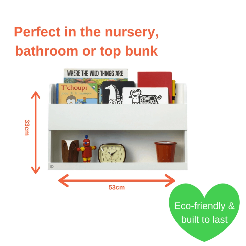 Tidy Books Bunk Bed Buddy White 04