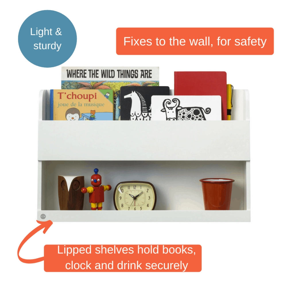 Tidy Books Bunk Bed Buddy White 06