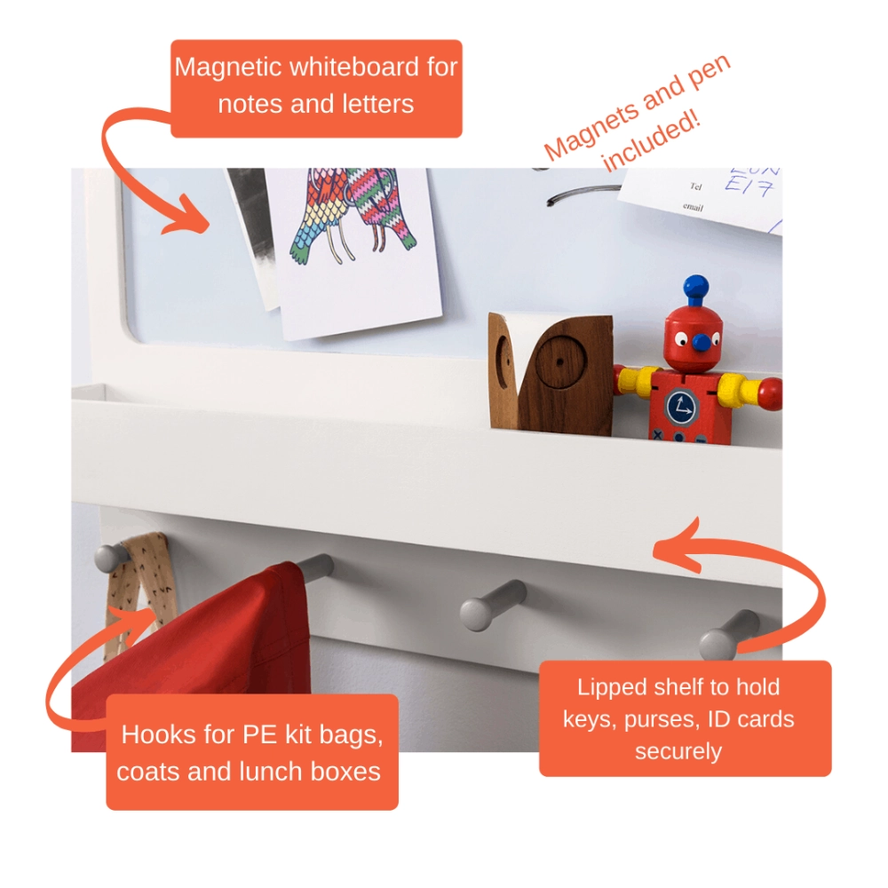 Tidy Books Forget Me Not Organizer White 04