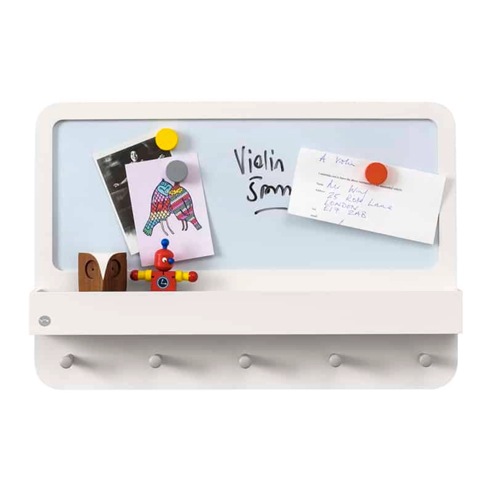Tidy Books Forget Me Not Family Organiser in White will help to get your family organised with this handy wall mounted notice-board