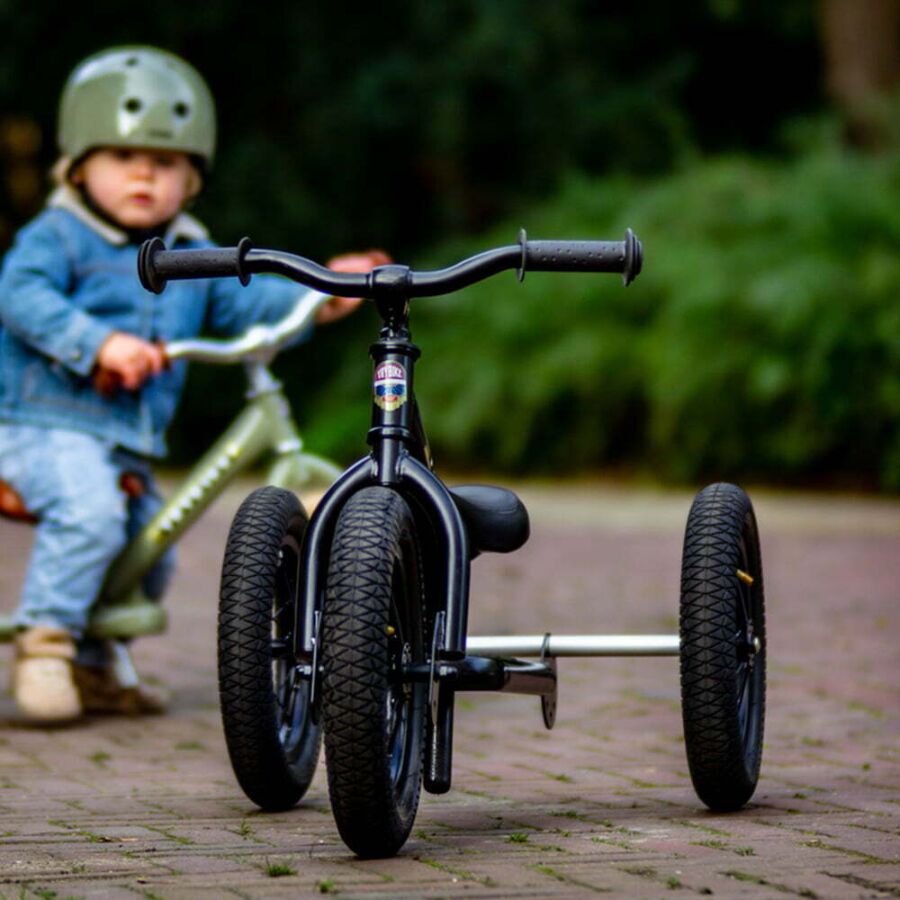 Trybike 2 in 1 Balance Bike Black - Image 3