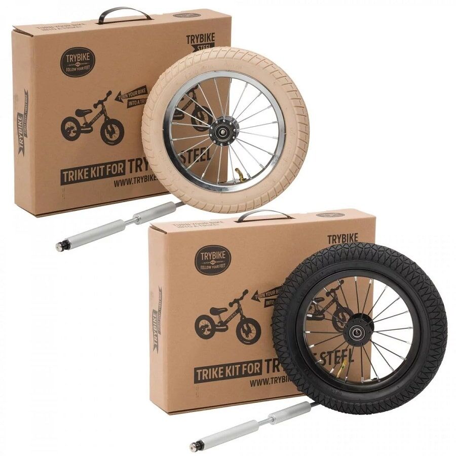 Trybike Trike Conversion Kit, converts two wheeler to trike