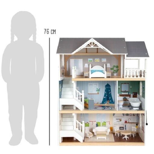 Urban Villa Dollhouse And Accessories - Image 22