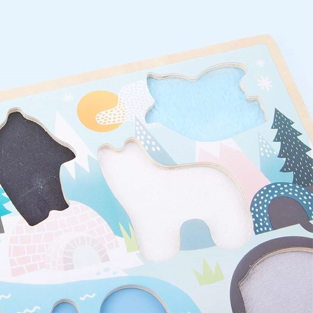 Vilac Touch & Feel Puzzle Iceland 3