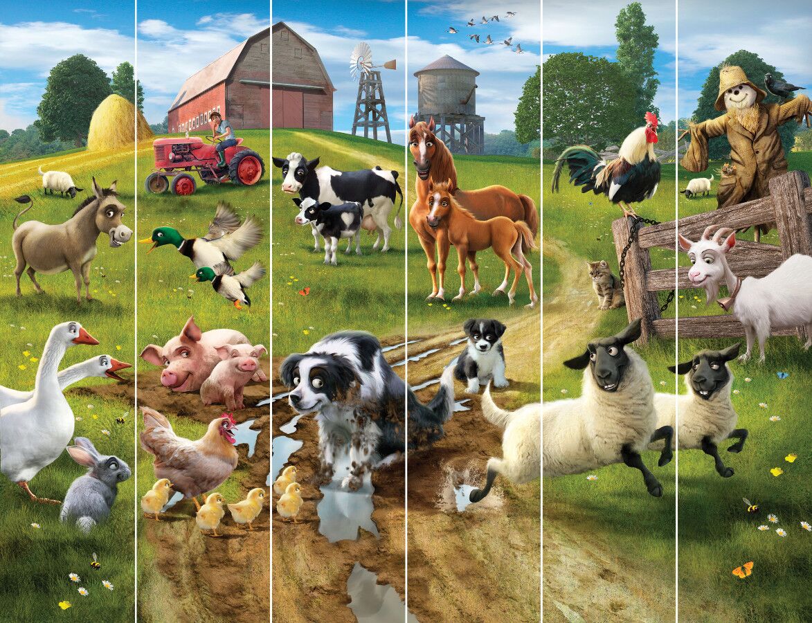 Walltastic Farmyard Fun Wall Mural - Image 2