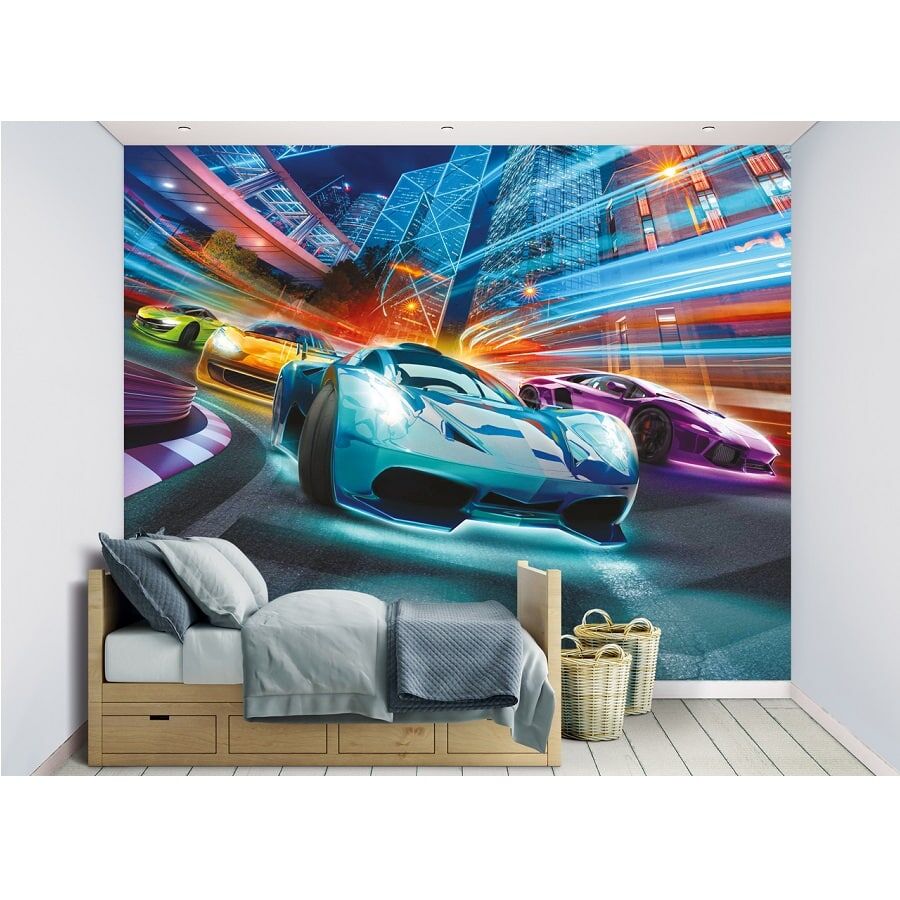 Walltastic Supercar Racers Wall Mural - Image 2