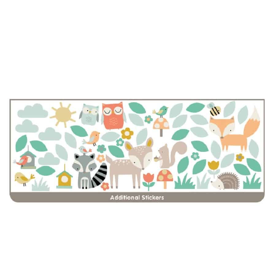 Walltastic Woodland Tree & Friends Large Character Sticker - Image 3