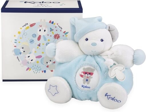 Kaloo Imagine Chubby Bear Aqua Plush Toy - Image 2