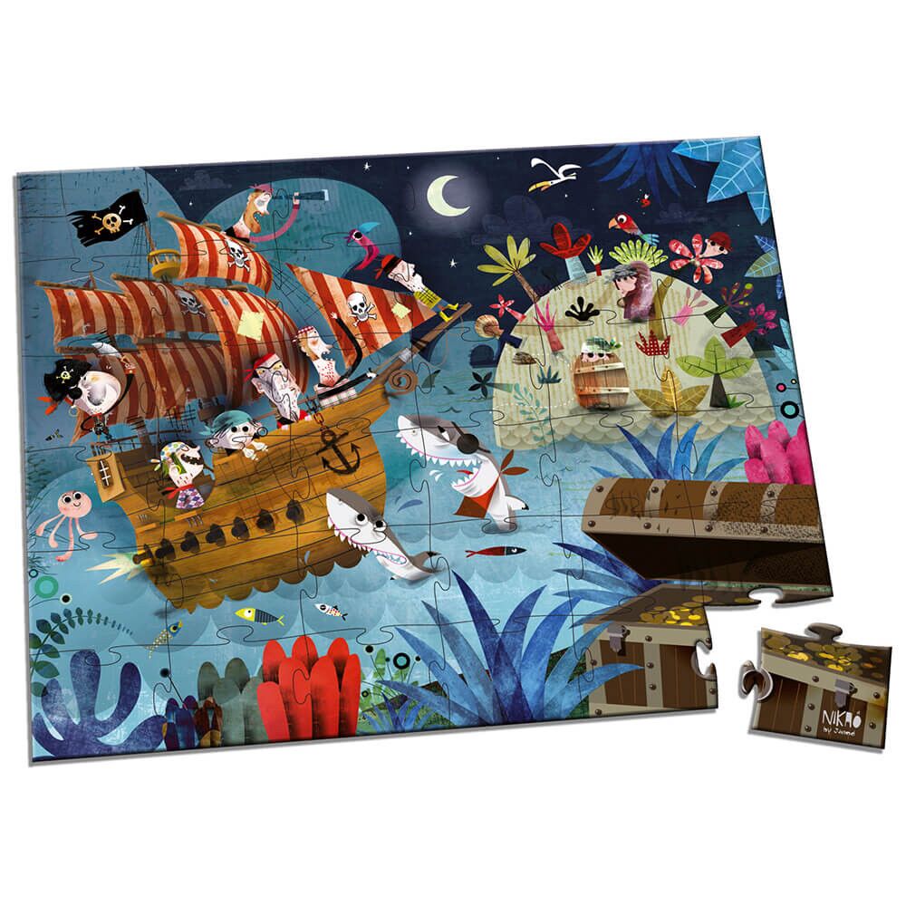 Janod 36pc Puzzle - Treasure Hunt Janod 36pc Puzzle - Treasure Hunt